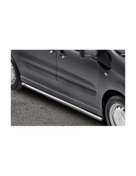 Tubi laterali di protezione acciaio inox lucido Toyota Proace SWB dal 2013