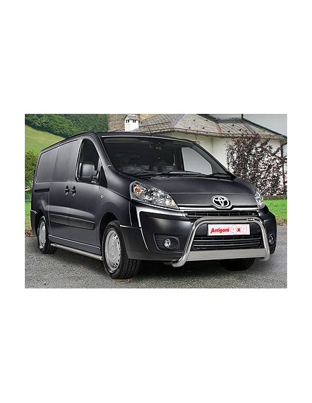 Tubi laterali di protezione acciaio inox lucido Toyota Proace SWB dal 2013