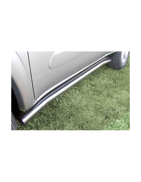 Tubi laterali di protezione acciaio inox lucido Toyota Rav4 4 porte 2003 20