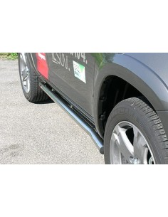 Tubi laterali di protezione acciaio inox lucido Toyota Rav4 modello 2009