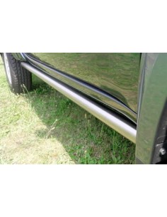 Tubi laterali in acciaio inox 60mm Isuzu D Max dal 2003 al 2007