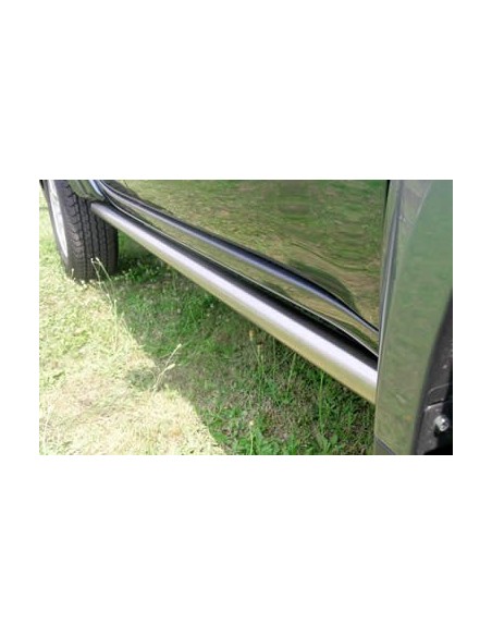 Tubi laterali in acciaio inox 60mm Isuzu D Max dal 2003 al 2007