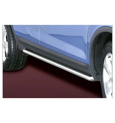 Tubi laterali in acciaio inox lucido 42mm Ford Kuga dal 2008 al 2012