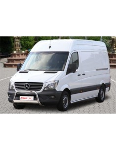 Tubi laterali in acciaio inox lucido 60mm Mercedes Sprinter dal 2007 2