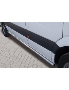 Tubi laterali in acciaio inox lucido 60mm Mercedes Sprinter dal 2007 al 201