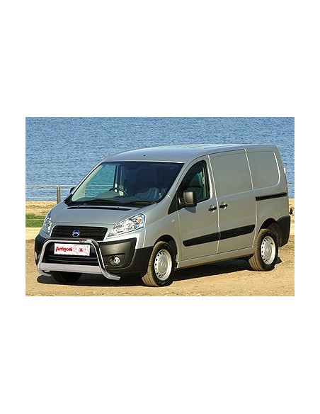 Tubi laterali in acciaio inox lucido di protezione 60mm Fiat Scudo 2006 202