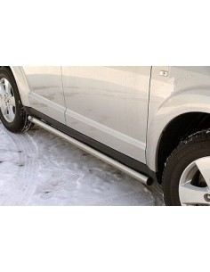 Tubi laterali in acciaio inox lucido di protezione Fiat Freemont dal 2011