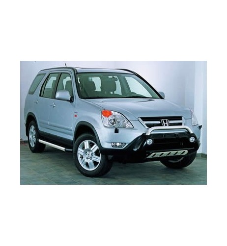 Tubi laterali in acciaio inox lucido Honda CR V dal 2005 al 2009