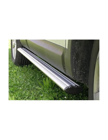 Tubi laterali ovali di protezione alluminio Nissan Qashqai 2006 2013