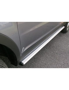 Tubi laterali ovali di protezione alluminio SsangYong Korando dal 2010