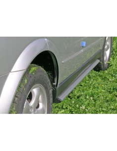 Tubi laterali ovali di protezione alluminio SsangYong Kyron dal 2005