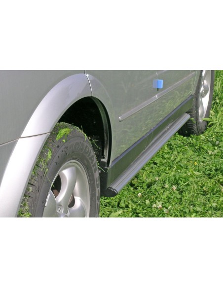 Tubi laterali ovali di protezione alluminio SsangYong Kyron dal 2005