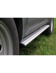 Tubi laterali ovali di protezione alluminio Suzuki Jimny fino al 2011