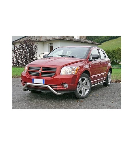 Tubi laterali ovali in alluminio di protezione Dodge Caliber dal 2008