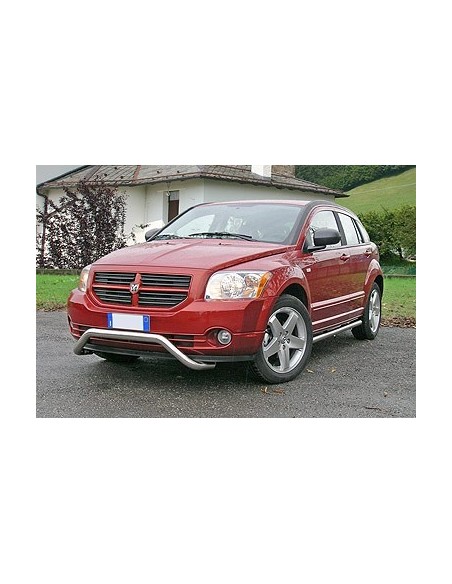 Tubi laterali ovali in alluminio di protezione Dodge Caliber dal 2008