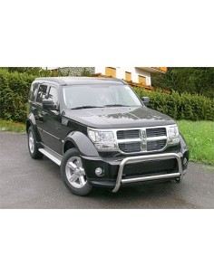 Tubi laterali ovali in alluminio di protezione Dodge Nitro dal 2008 2