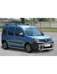 Tubi laterali protezione acciaio inox lucido 60mm Renault Kangoo dal 2014 2