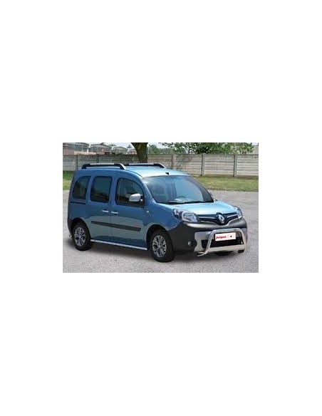Tubi laterali protezione acciaio inox lucido 60mm Renault Kangoo dal 2014