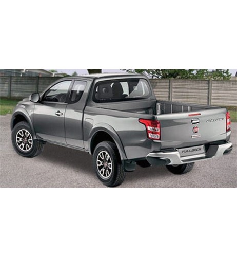 Tubi laterali protezione inox 60mm Fiat Fullback Extracab dal 2016