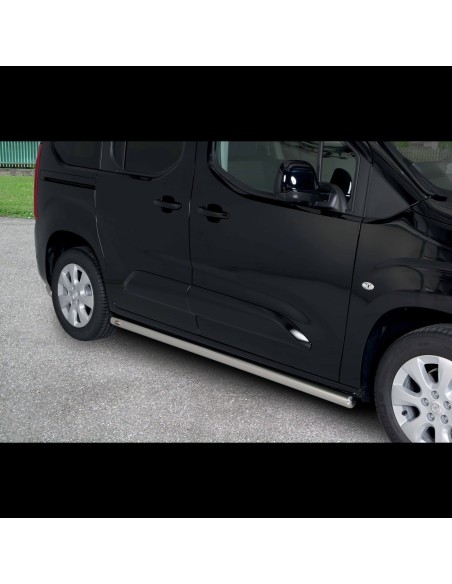 Tubi laterali protezione inox 60mm Opel Combo dal 2018