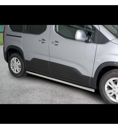 Tubi laterali protezione inox 60mm Peugeot Rifter dal 2018
