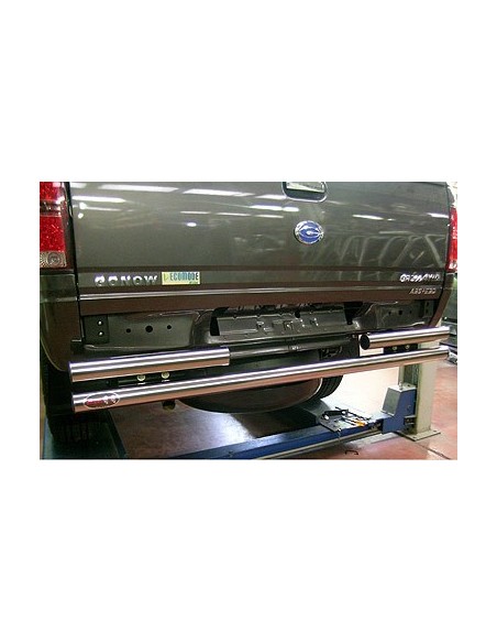 Tubi protezione posteriore inox lucido 60mm Gonow GA200