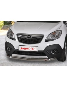 Tubo di protezione anteriore inox lucido 60mm Opel Mokka 2012 2019