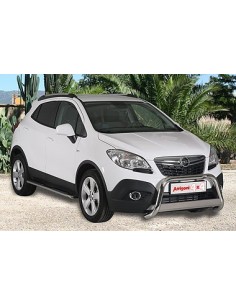 Tubo di protezione anteriore inox lucido 60mm Opel Mokka 2012 2019 2