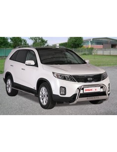 Tubo di protezione posteriore acciaio inox 50mm Kia Sorento dal 2012 al 201 2