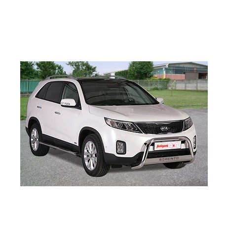 Tubo di protezione posteriore acciaio inox 50mm Kia Sorento dal 2012 al 201