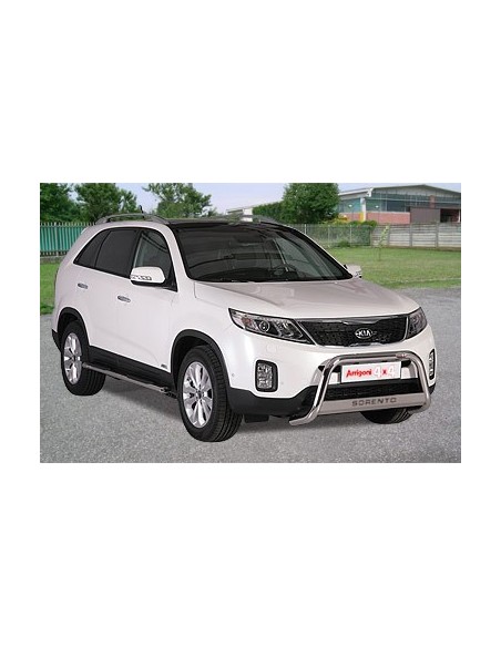 Tubo di protezione posteriore acciaio inox 50mm Kia Sorento dal 2012 al 201