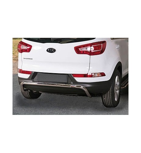 Tubo di protezione posteriore acciaio inox 50mm Kia Sportage 2010 2015