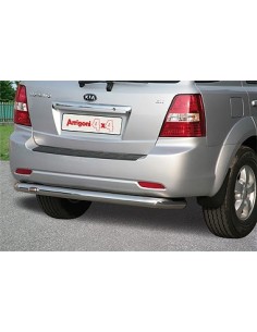 Tubo di protezione posteriore acciaio inox 70mm Kia Sorento dal 2006 al 200