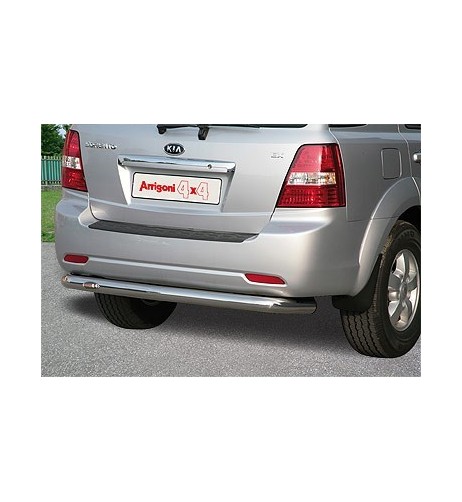 Tubo di protezione posteriore acciaio inox 70mm Kia Sorento dal 2006 al 200