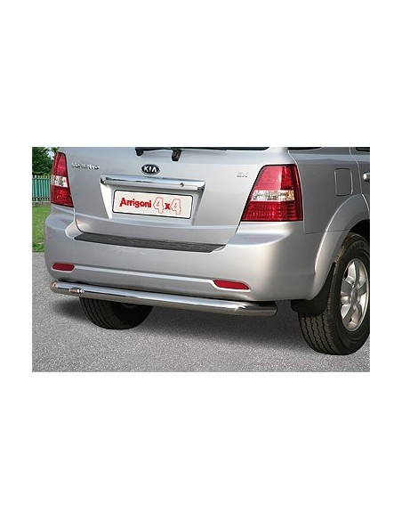 Tubo di protezione posteriore acciaio inox 70mm Kia Sorento dal 2006 al 200