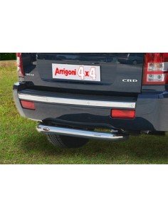 Tubo di protezione posteriore acciaio inox Jeep Grand Cherokee dal 2005 al 