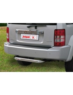 Tubo di protezione posteriore acciaio inox lucido 70mm Jeep Cherokee dal 20