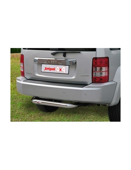 Tubo di protezione posteriore acciaio inox lucido 70mm Jeep Cherokee dal 20