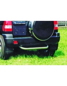 Tubo di protezione posteriore inox 60mm Mitsubishi Pajero Pinin