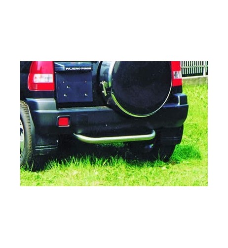 Tubo di protezione posteriore inox 60mm Mitsubishi Pajero Pinin