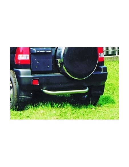 Tubo di protezione posteriore inox 60mm Mitsubishi Pajero Pinin