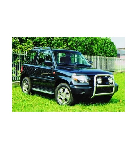 Tubo di protezione posteriore inox 60mm Mitsubishi Pajero Pinin