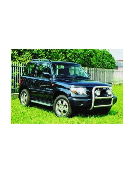 Tubo di protezione posteriore inox 60mm Mitsubishi Pajero Pinin