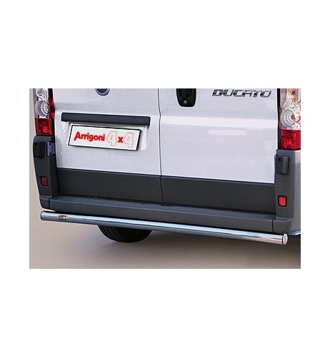 Tubo di protezione posteriore inox lucido 60mm Fiat Ducato dal 2006