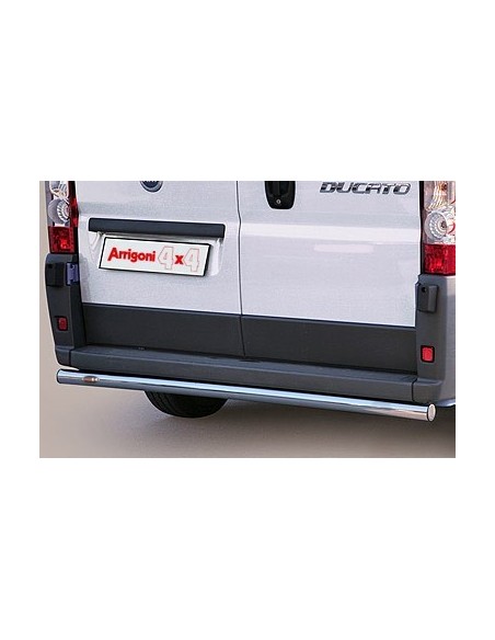 Tubo di protezione posteriore inox lucido 60mm Fiat Ducato dal 2006