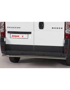 Tubo di protezione posteriore inox lucido 60mm Peugeot Boxer dal 2006