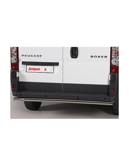 Tubo di protezione posteriore inox lucido 60mm Peugeot Boxer dal 2006