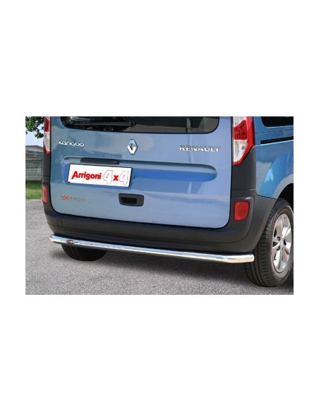 Tubo di protezione posteriore inox lucido 60mm Renault Kangoo dal 2014