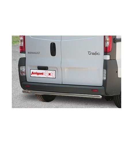 Tubo di protezione posteriore inox lucido 60mm Renault Trafic 2006 2013