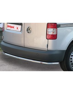 Tubo di protezione posteriore inox lucido 60mm Volkswagen Caddy 2004 2020
